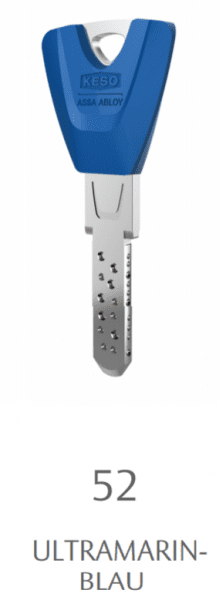 KESO 8000 Omega² Farbkappenschlüssel für Schließanlagen