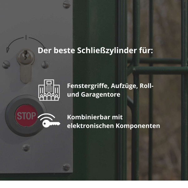 KESO 8000 Omega² Halbzylinder 81.C14 Standard